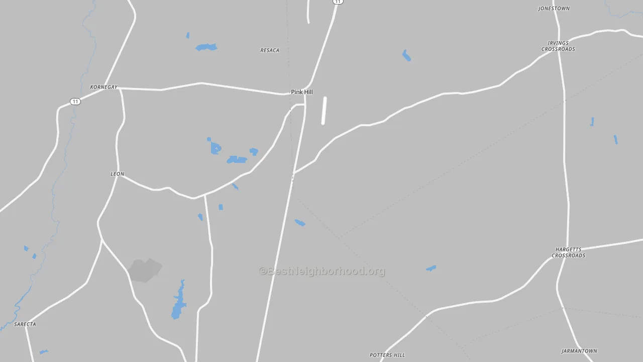 Transit Grade map of 28572, NC