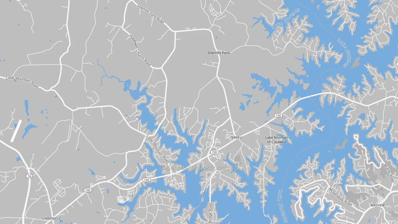 Transit Grade map of 28673, NC