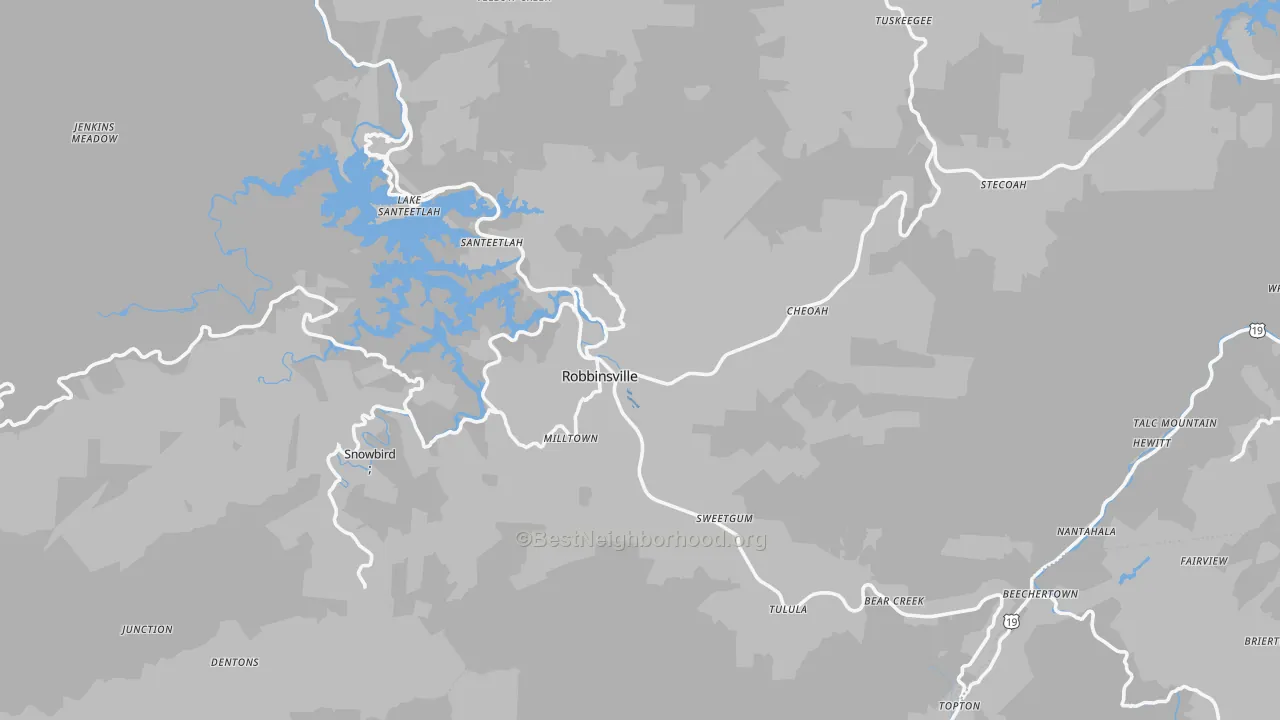 Transit Grade map of 28771, NC