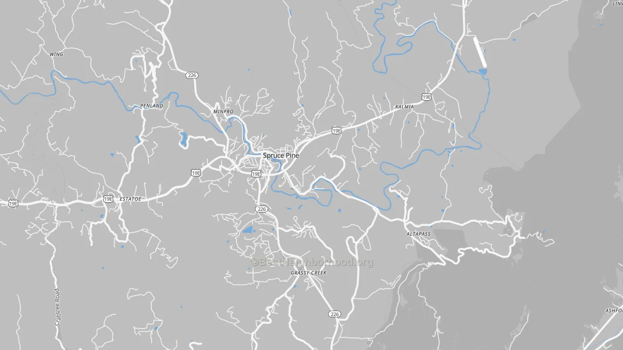 Transit Grade map of 28777, NC