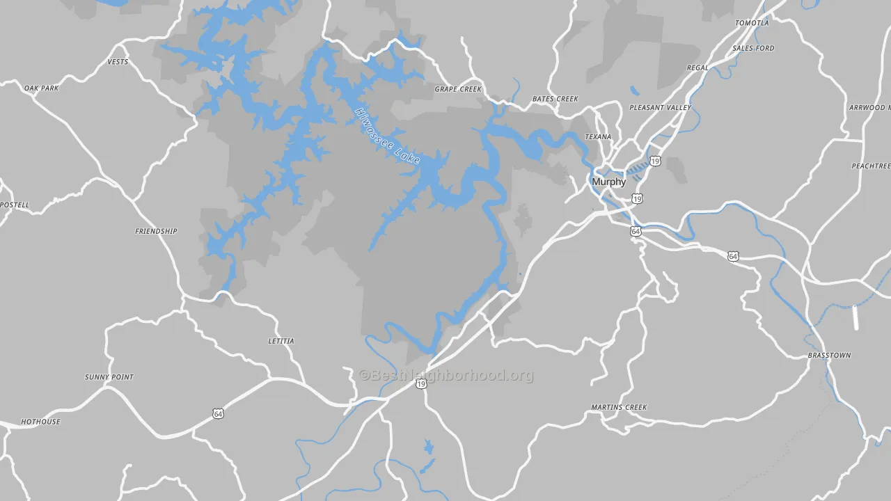 Transit Grade map of 28906, NC