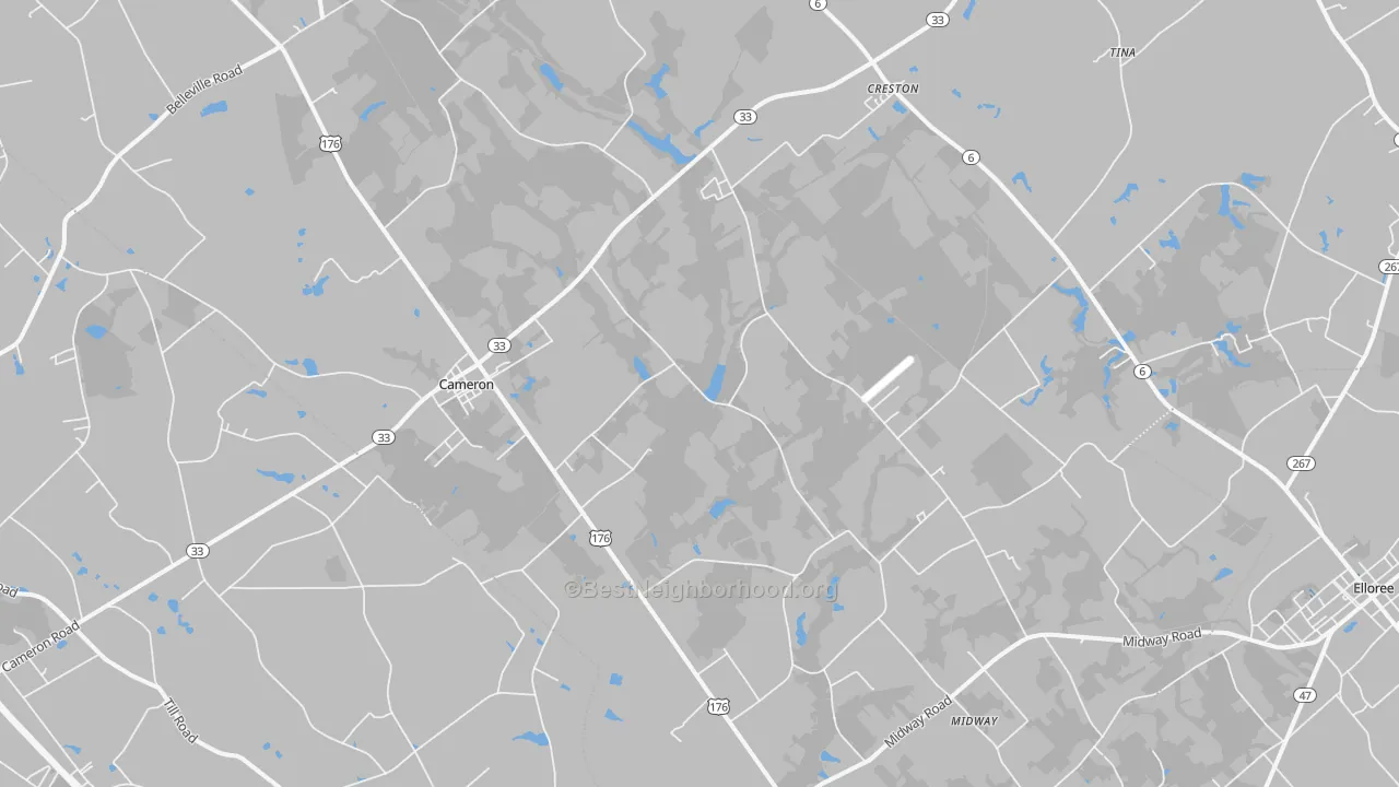 Transit Grade map of 29030, SC