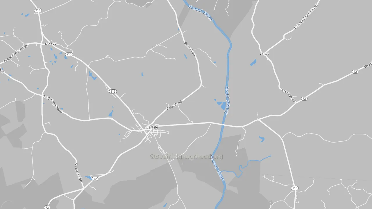 Transit Grade map of 29031, SC