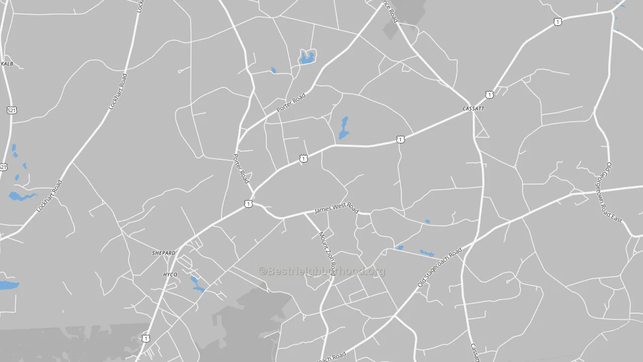 Transit Grade map of 29032, SC