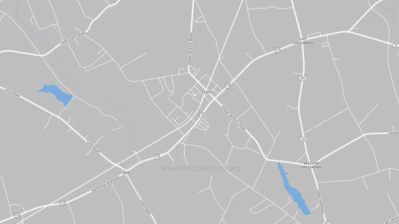 Transit Grade map of 29079, SC