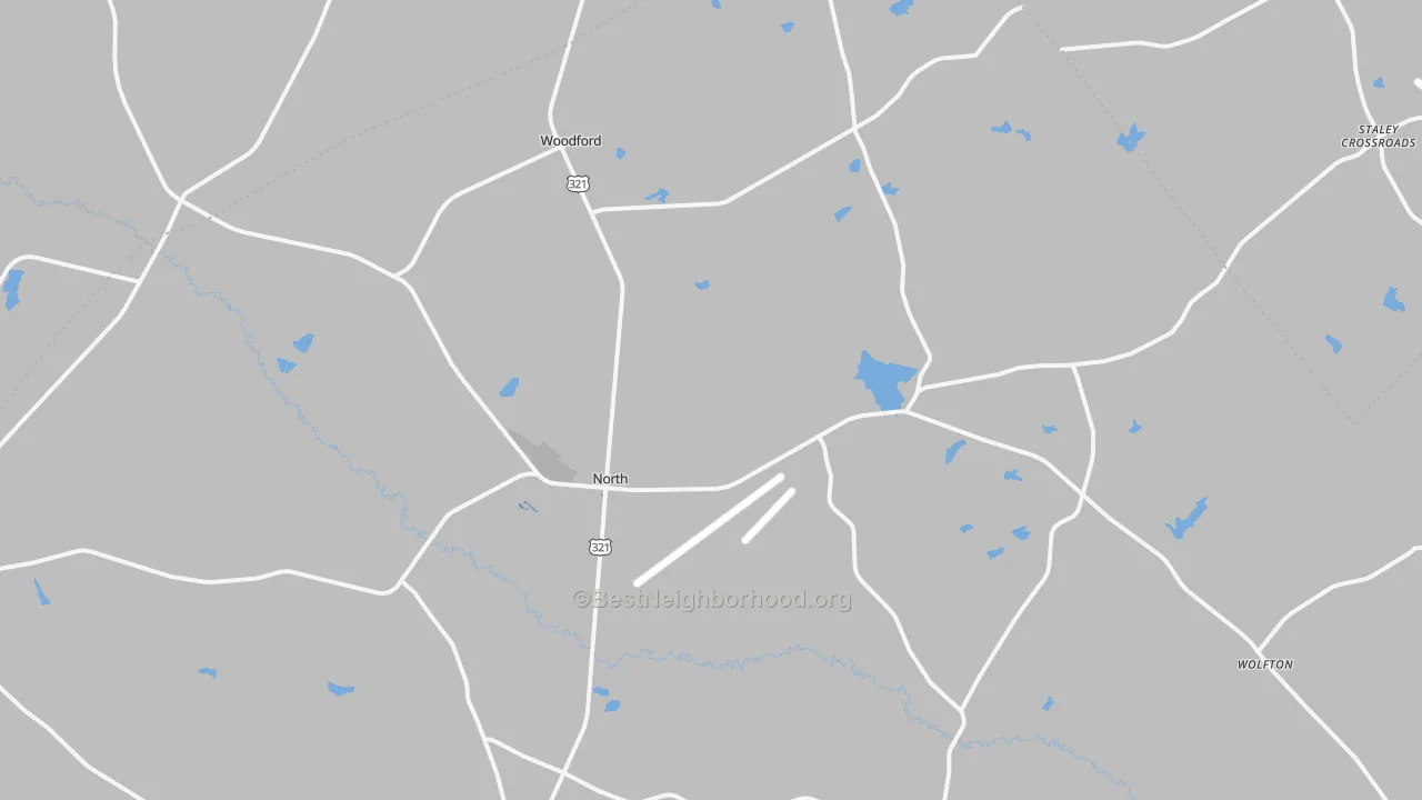 Transit Grade map of 29112, SC