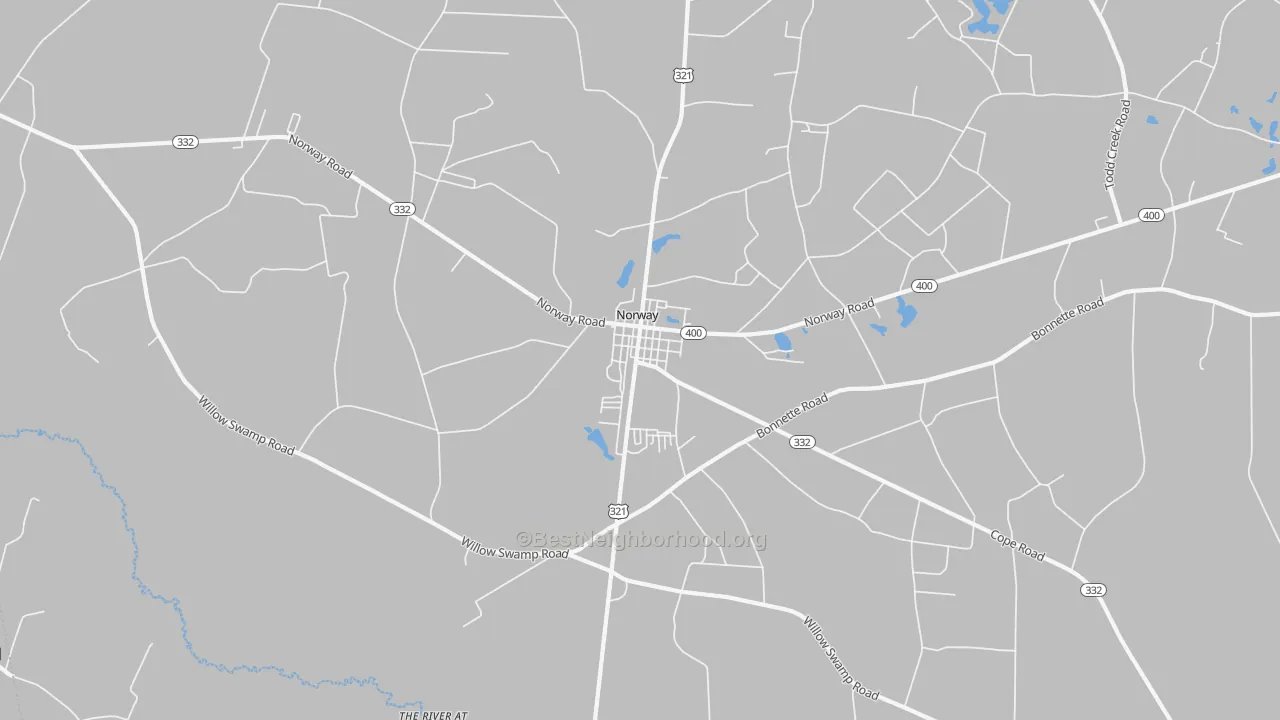 Transit Grade map of 29113, SC