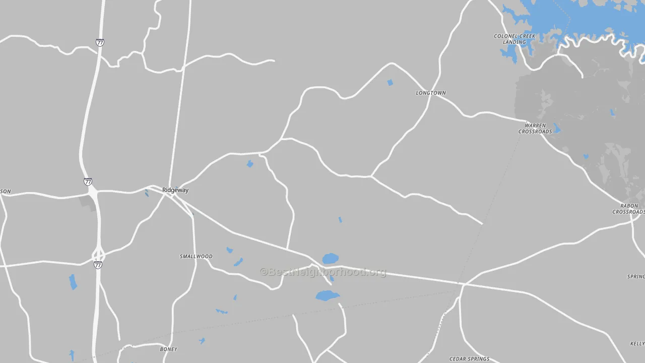 Transit Grade map of 29130, SC