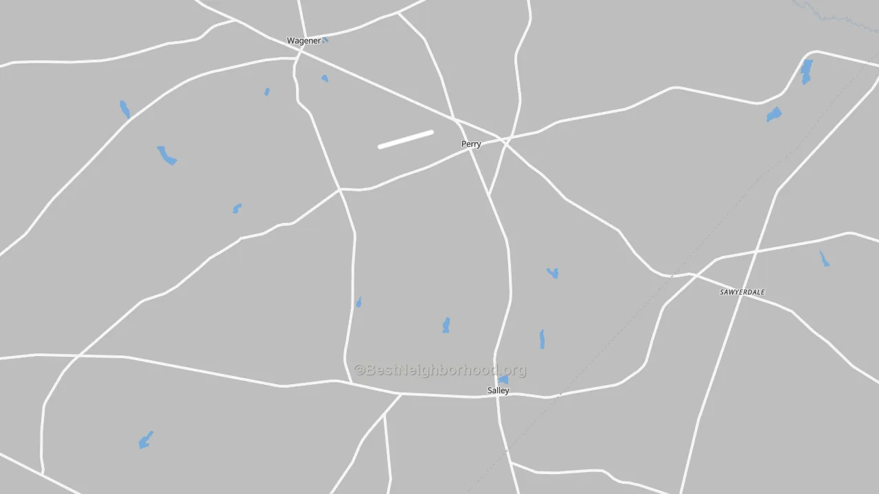 Transit Grade map of 29137, SC