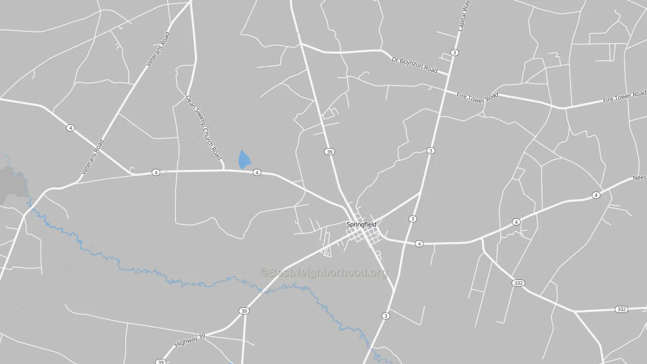 Transit Grade map of 29146, SC
