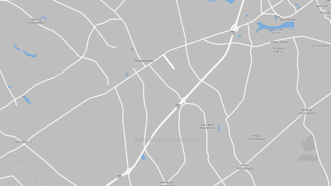 Transit Grade map of 29161, SC