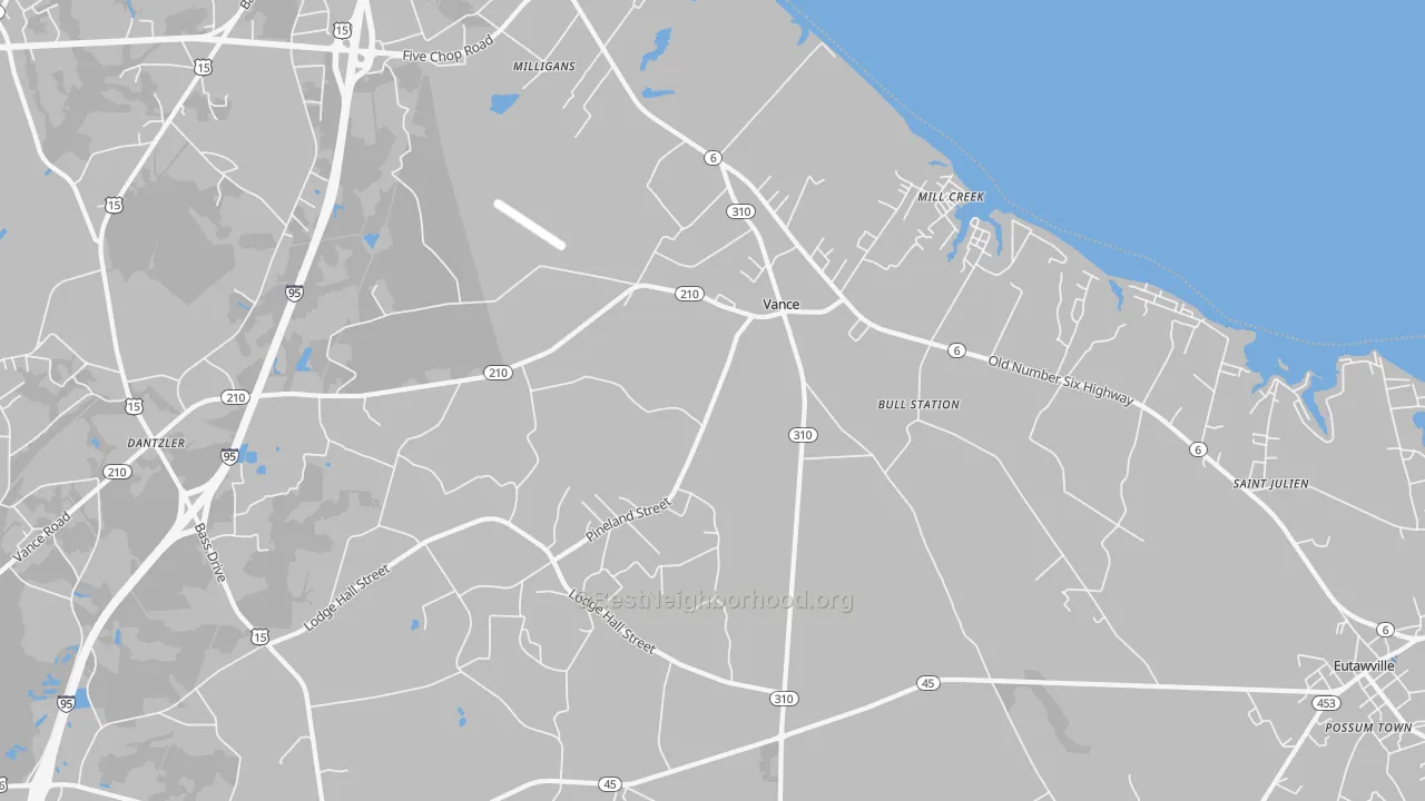 Transit Grade map of 29163, SC