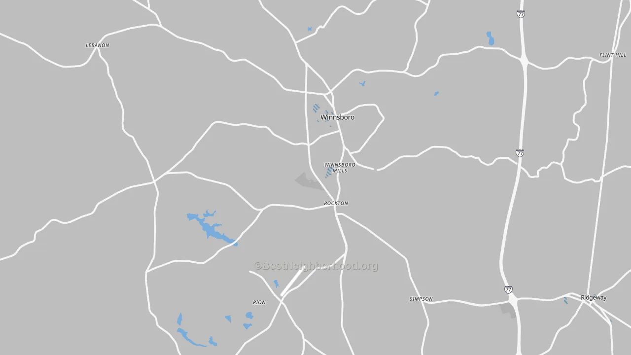 Transit Grade map of 29180, SC