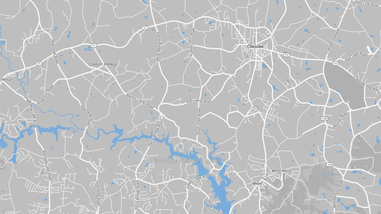 Transit Grade map of 29323, SC