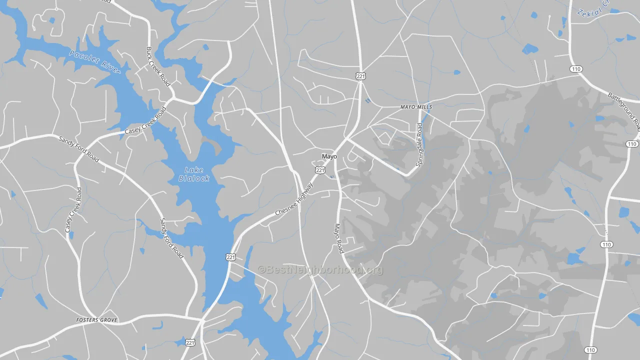 Transit Grade map of 29368, SC