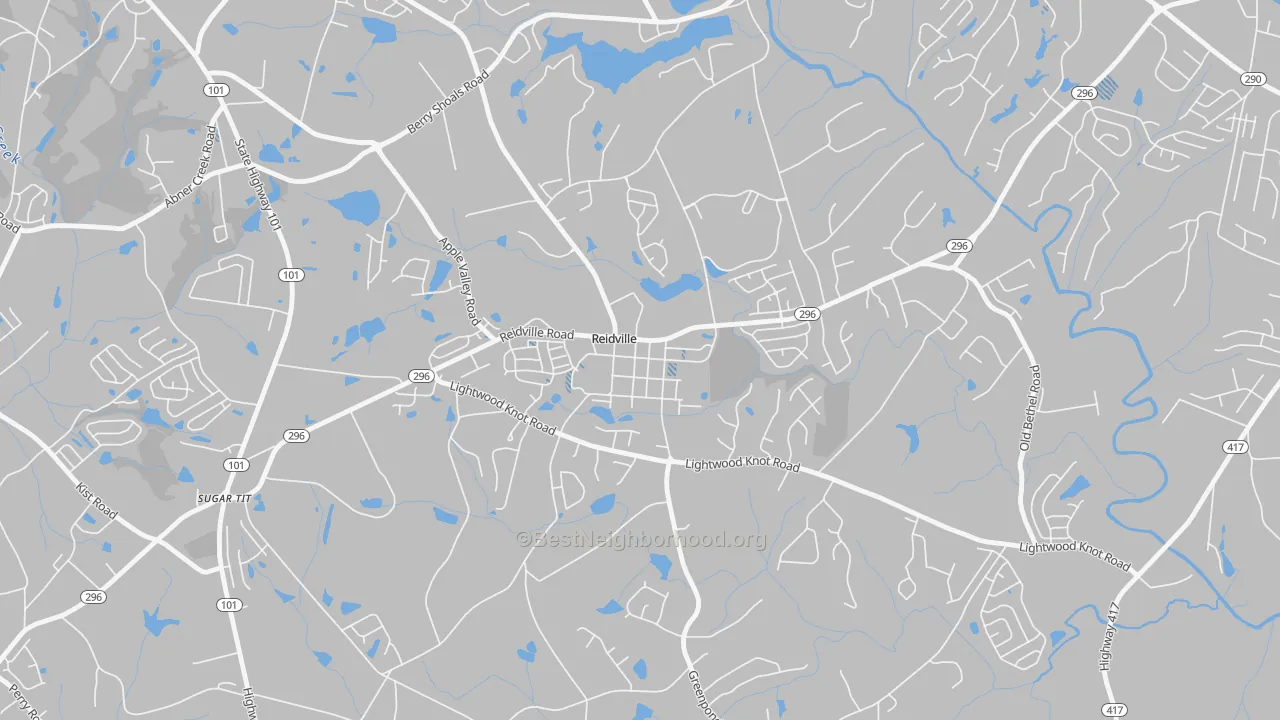 Transit Grade map of 29375, SC