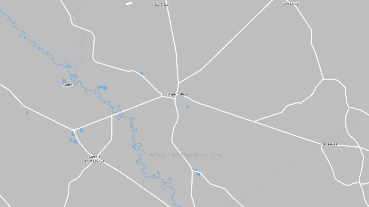 Transit Grade map of 29432, SC