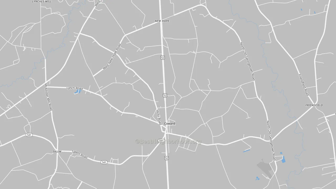 Transit Grade map of 29530, SC