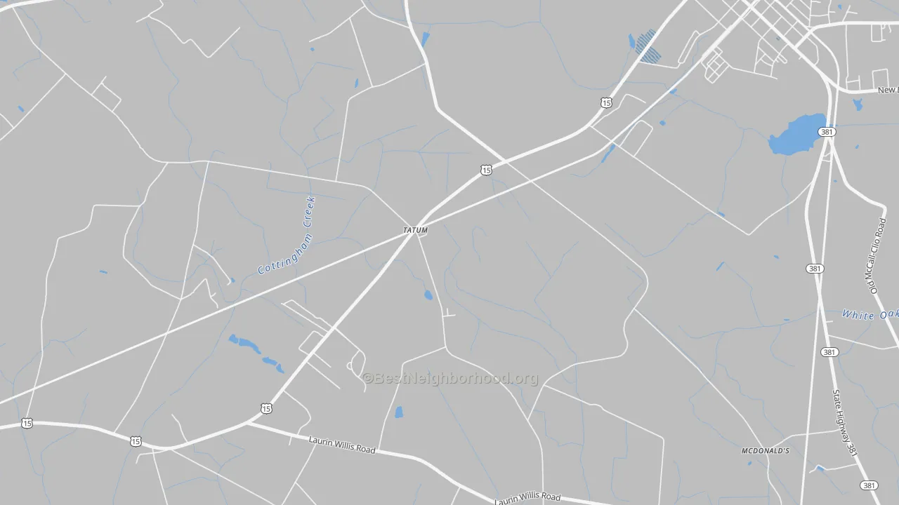 Transit Grade map of 29594, SC