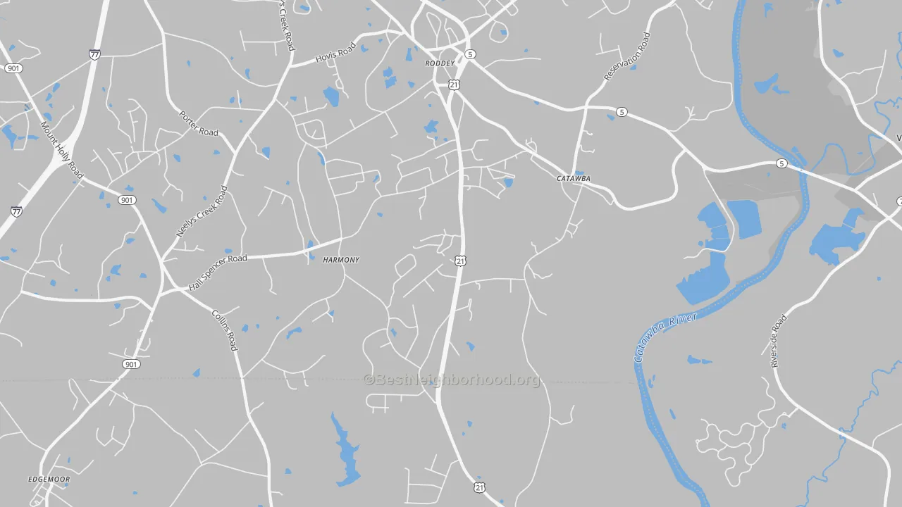 Transit Grade map of 29704, SC