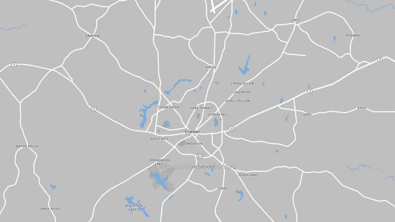 Transit Grade map of 29706, SC