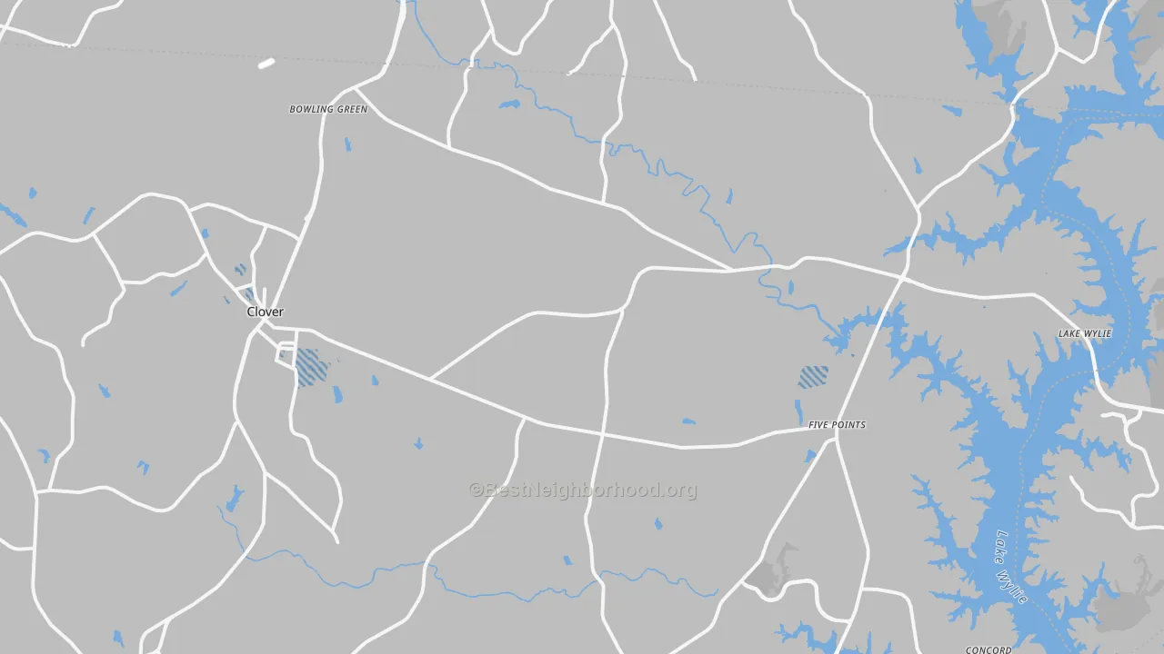 Transit Grade map of 29710, SC
