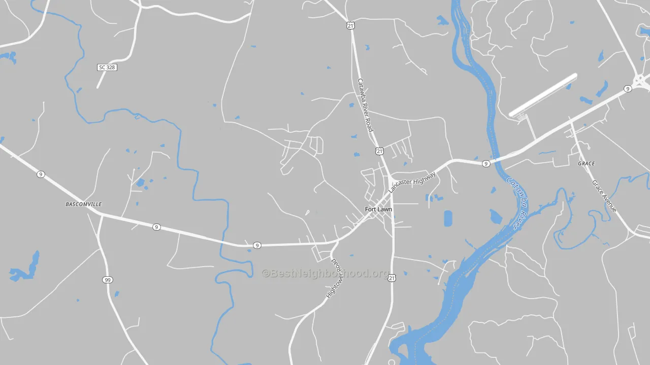 Transit Grade map of 29714, SC