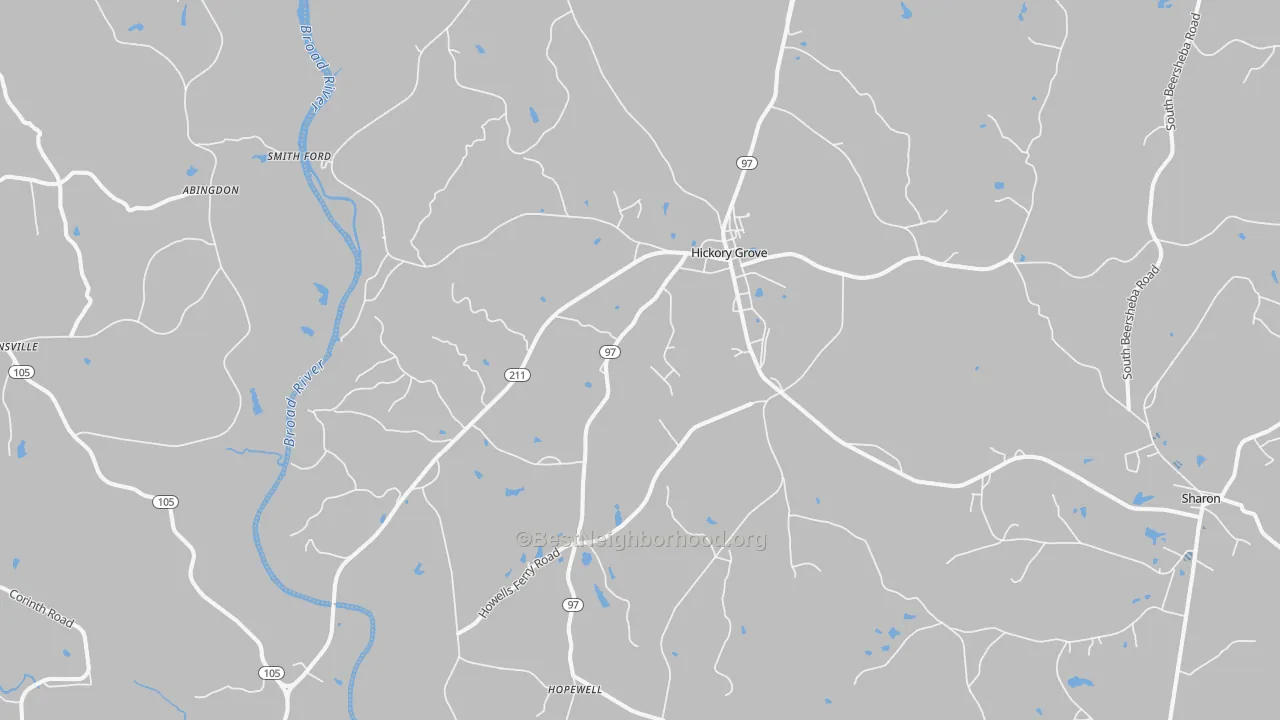 Transit Grade map of 29717, SC