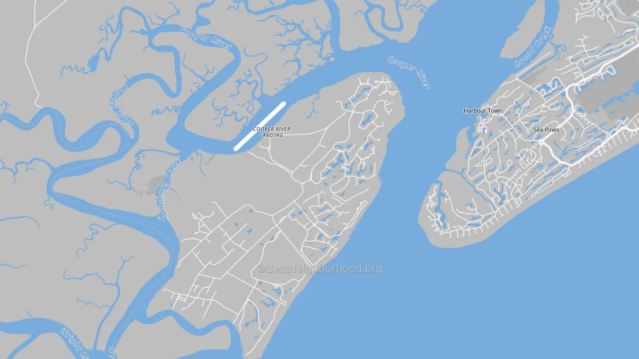 Transit Grade map of 29915, SC