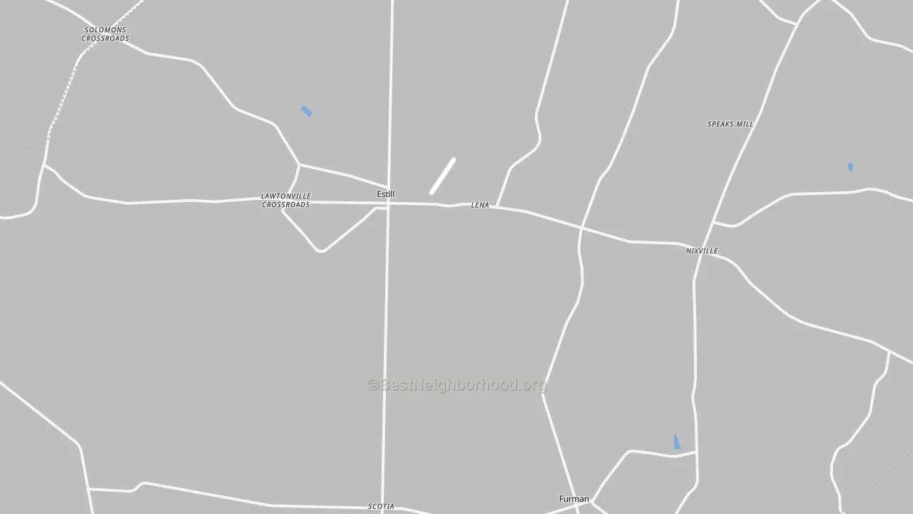 Transit Grade map of 29918, SC