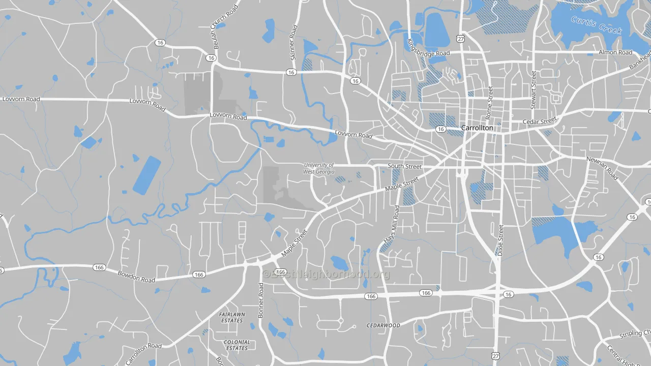 Transit Grade map of 30118, GA