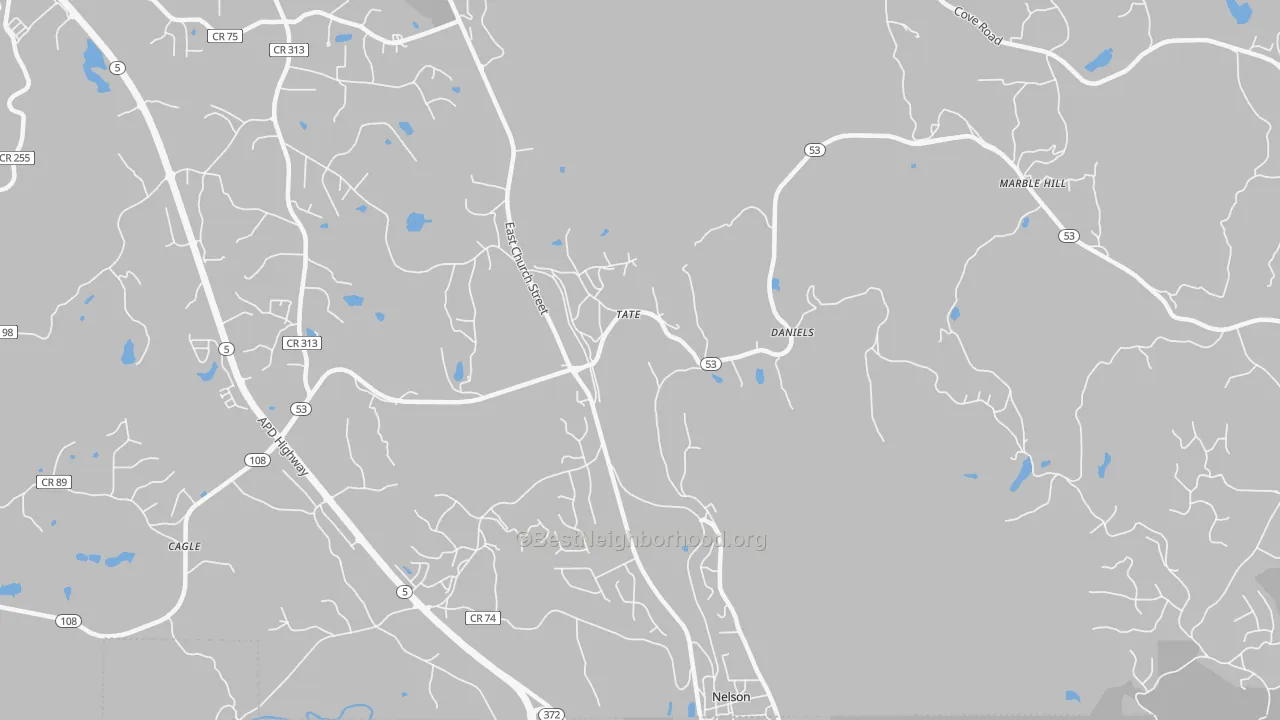 Transit Grade map of 30177, GA