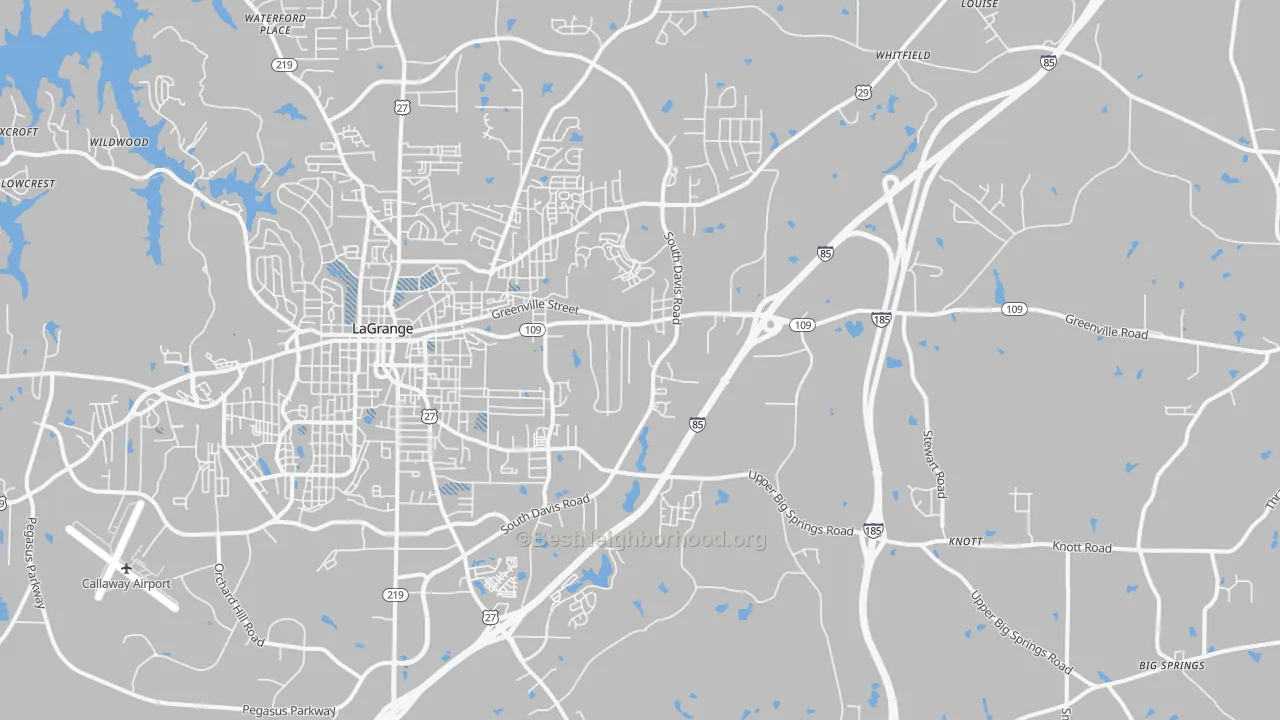 Transit Grade map of 30241, GA