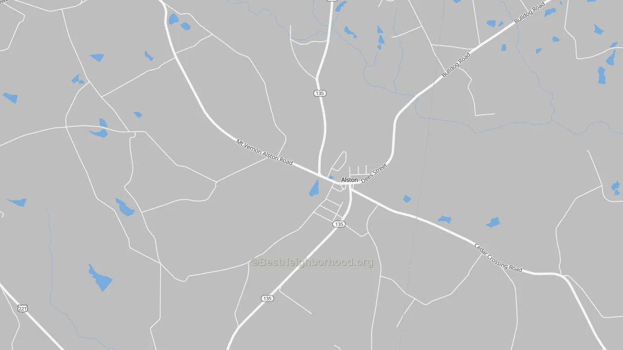 Transit Grade map of 30412, GA