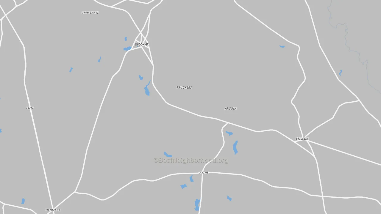 Transit Grade map of 30415, GA