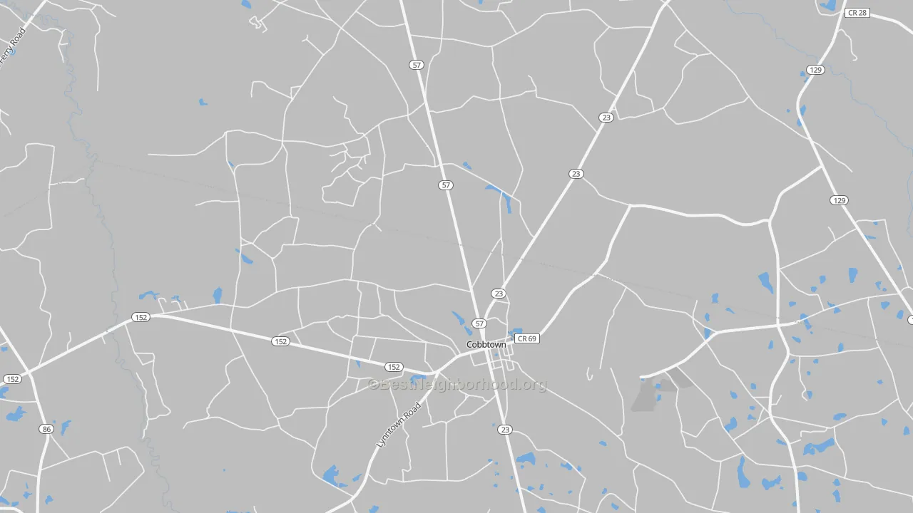 Transit Grade map of 30420, GA