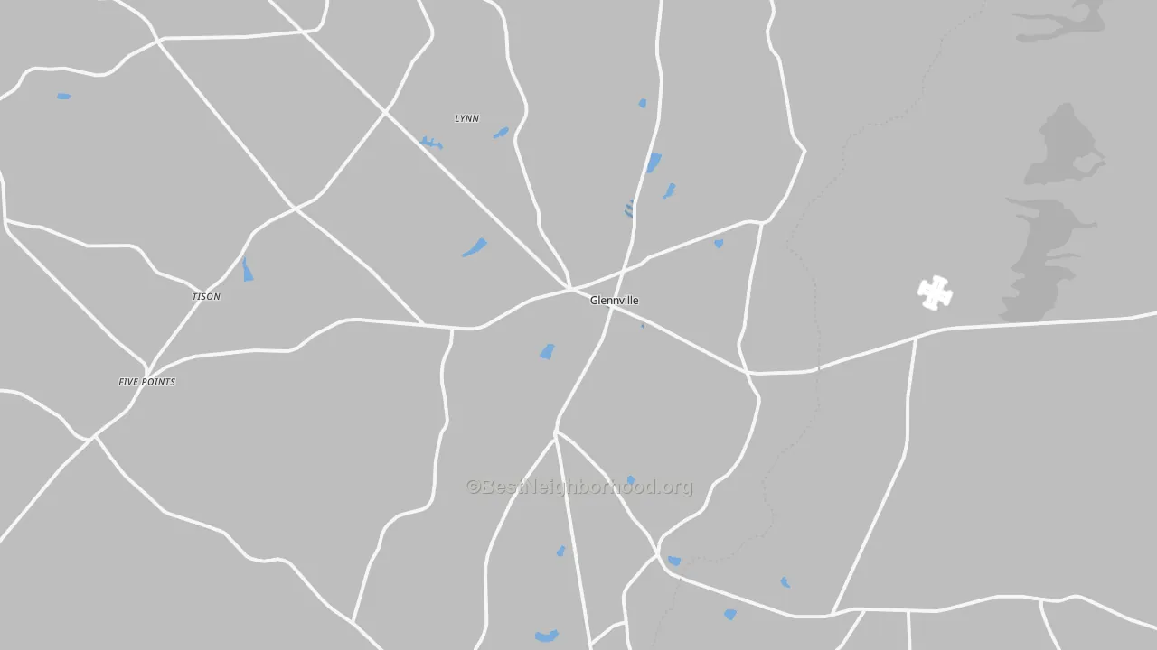 Transit Grade map of 30427, GA
