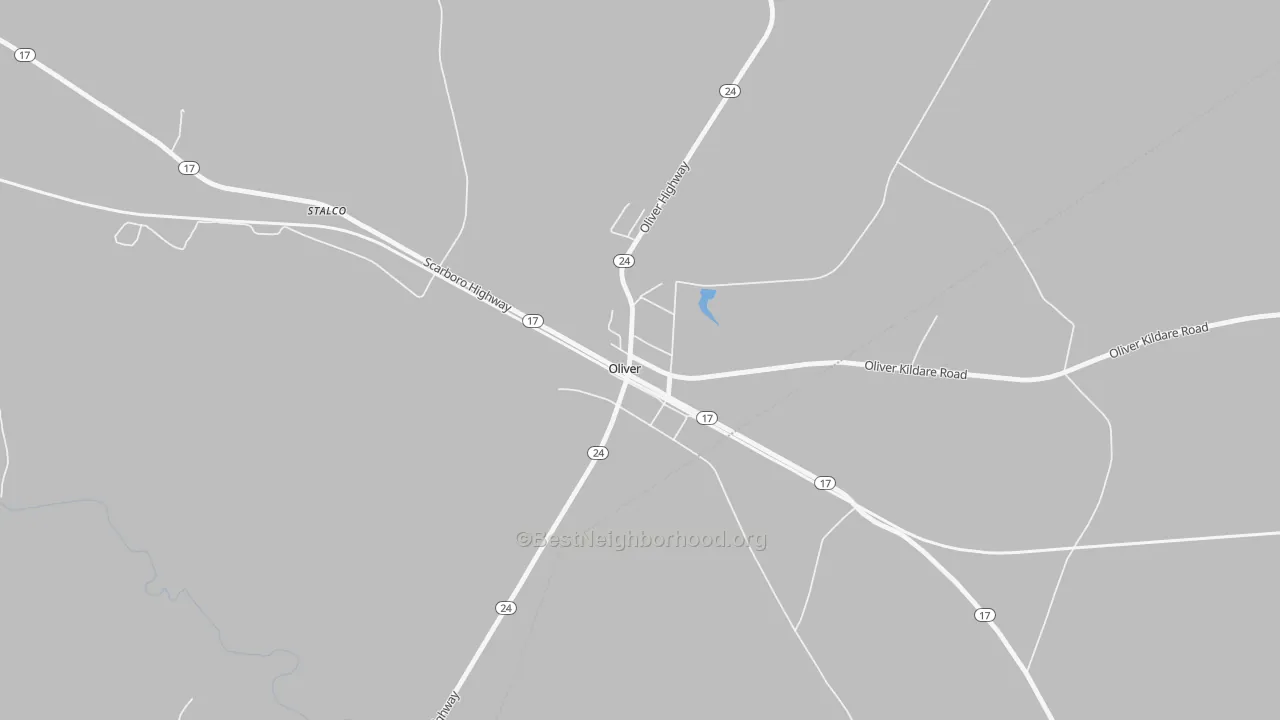 Transit Grade map of 30449, GA