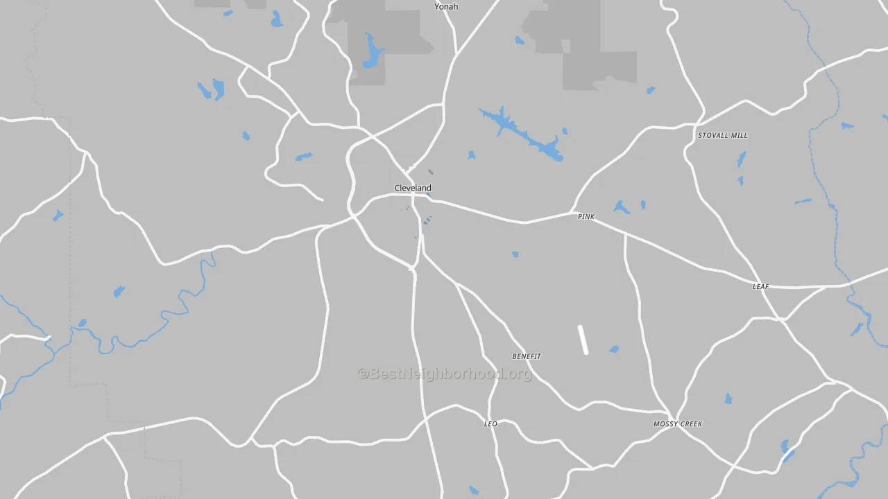 Transit Grade map of 30528, GA
