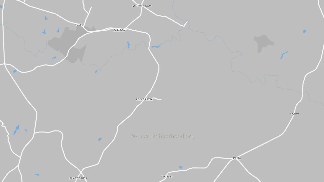 Transit Grade map of 30627, GA