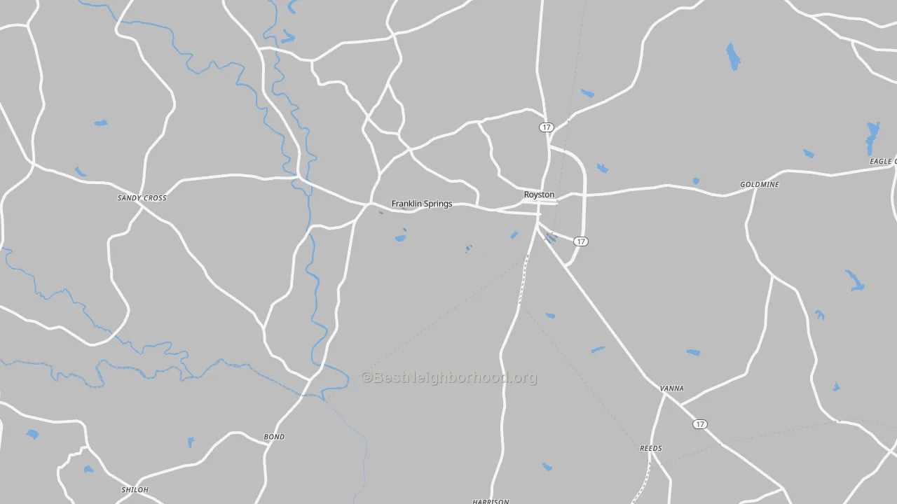 Transit Grade map of 30662, GA