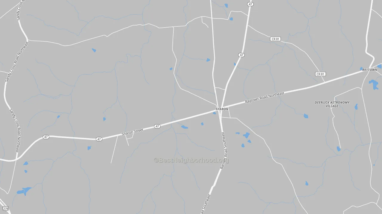 Transit Grade map of 30664, GA