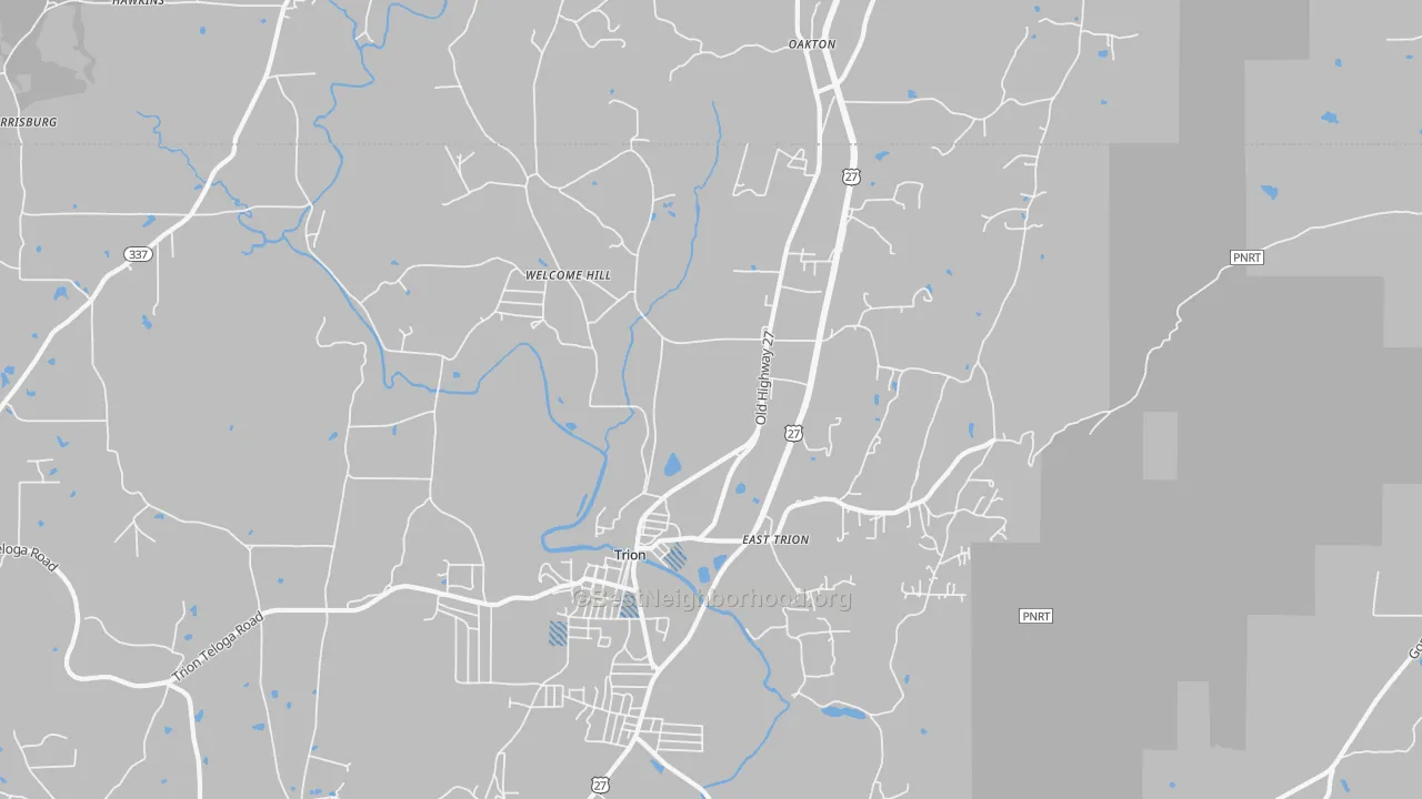 Transit Grade map of 30753, GA