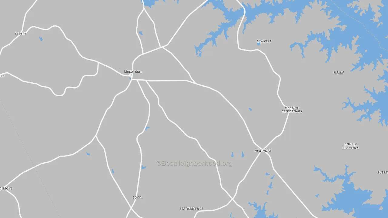 Transit Grade map of 30817, GA