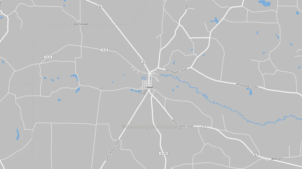 Transit Grade map of 31041, GA