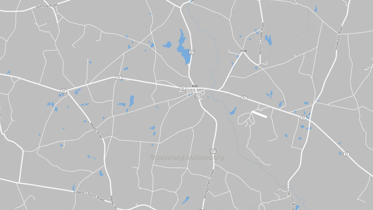 Transit Grade map of 31049, GA