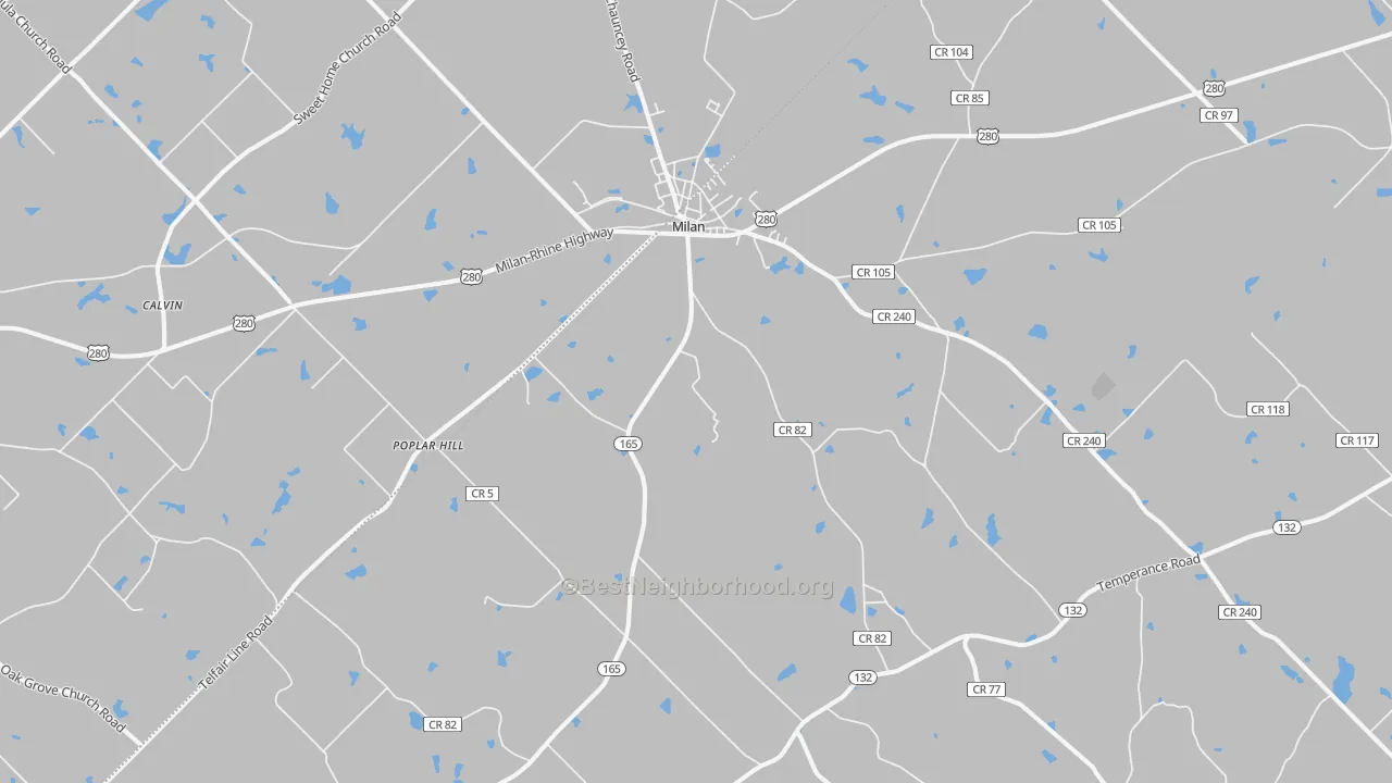 Transit Grade map of 31060, GA