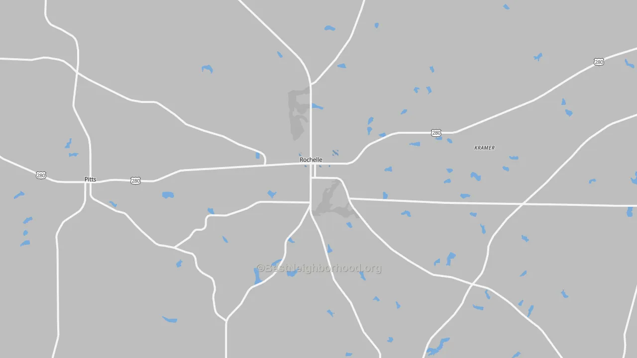 Transit Grade map of 31079, GA