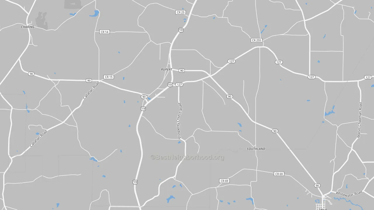 Transit Grade map of 31081, GA