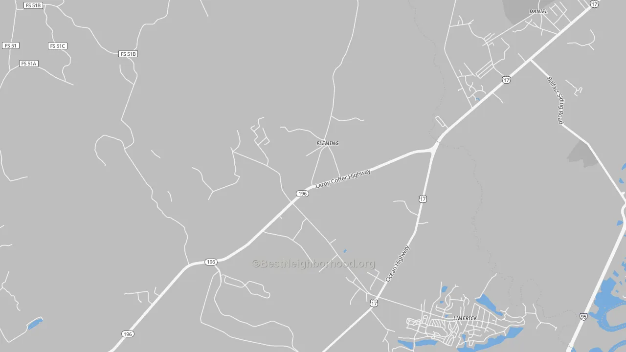Transit Grade map of 31309, GA